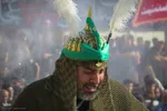 مراسم خیمه‌سوزان و مقتل‌خوانی در خمینی‌شهر اصفهان