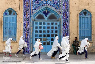 جشن تکلیف دختران دانش‌آموز در اهواز