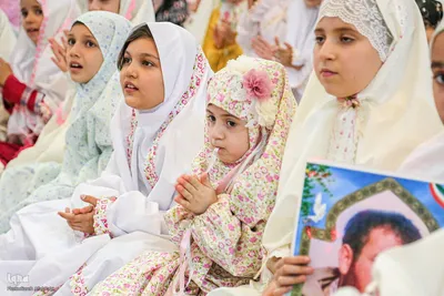 جشن دختران روزه‌ اولی در حرم مطهر حضرت شاهچراغ(ع)