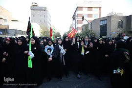 تجدید بیعت دسته‌های عزاداری دانشجویی با رهبر معظم انقلاب