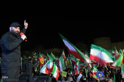 اجتماع خانواده های شیرازی در محکومیت جنایات آمریکایی صهیونی