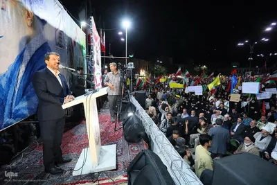 پاسداشت سپهبد شهید علی شادمانی و شهدای دفاع ۱۲ روزه در همدان