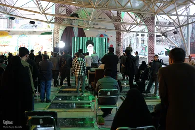تحویل سال نو در کنار شهدا‎