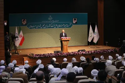 دیدار جمعی از علمای اهل سنت با رئیس مجلس