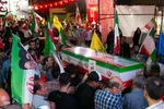 مراسم وداع با پیکر شهیدان مصطفی امینی و عبدالحسین شیخ‌کوپایی در اصفهان