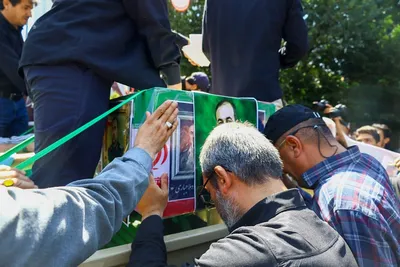 مراسم تشییع پیکر مطهر شهید اقتدار «محمود ملاجباری»