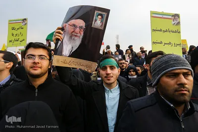 راهپیمایی مردم تهران در حمایت از اقتدار و امنیت کشور