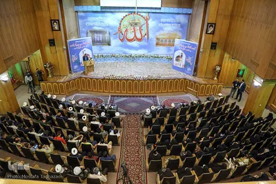 آیین افتتاحیه برنامه‌های دهه کرامت در حرم عبدالعظیم حسنی (ع)