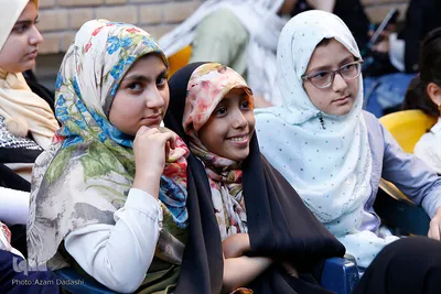 دختران بانشاط موسسه قرآنی بقیه الله قزوین