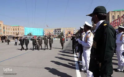 مراسم دانش‌آموختگی دانشجویان دانشگاه‌های افسری