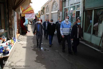 وضعیت بازار اهر در اولین روز از اجرای طرح فاصله گذاری هوشمند