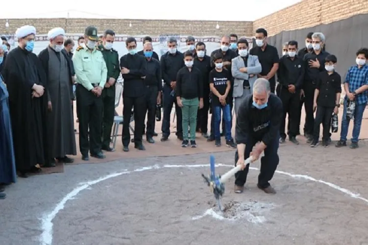 برگزاری مراسم کلنگ‌زنی مجموعه فرهنگی موکب خاتم‌الانبیاء(ص) رفسنجان