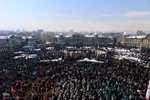 حضور باشکوه مردم همدان در راهپیمایی یوم الله ۲۲ بهمن‎