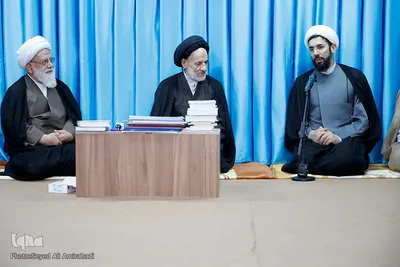 دیدار رئیس نهاد نمایندگی مقام معظم رهبری در دانشگاه‌ها با آیت الله عبادی