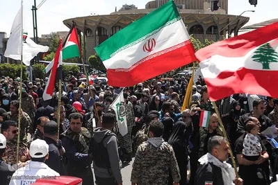 راهپیمایی روز قدس در تهران