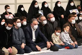 دیدار رهبر معظم انقلاب با خانواده شهدای حادثه‌ تروریستی شاهچراغ(ع) شیراز