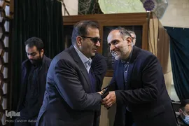  تشییع پیکر مرحوم عماد افروغ در مسجد دانشگاه تهران
