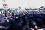نماز ظهر عاشورا در امامزاده عبدالله (ع) شهرستان همدان