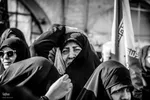 تجمع سوگواران امام خامنه‌ای در میدان امام اصفهان