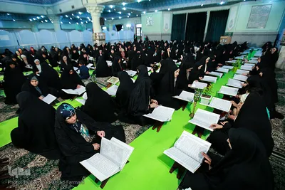 مراسم جزء خوانی حرم حضرت عبدالعظیم حسنی (س)
