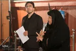 عصمت احمدیان، مادر شهیدان فرجوانی در افتتاحیه سیزدهمین جشنواره فیلم عمار 