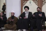 عزاداری‌ شب شهادت‌ امام‌ رضا(ع) در حرم مطهر شاهچراغ (ع)‎