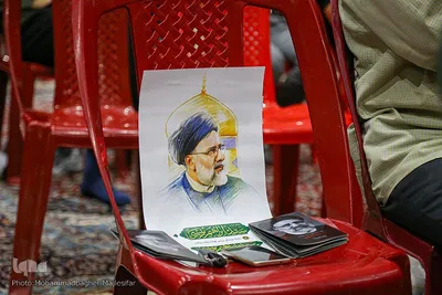 سوگواره هفتمین روز شهادت رئیس‌جمهور در اصفهان