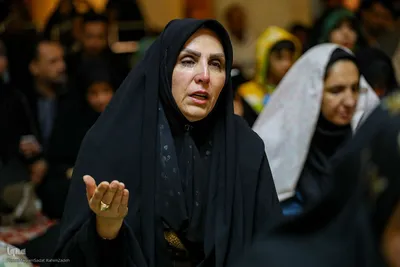اولین شب قدر در حرم مطهر حضرت شاهچراغ(ع)