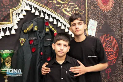 وداع ملایری‌ها با شهید علیرضا فتحی