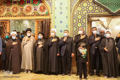 مراسم گرامیداشت شهدای هشت شهریور در حرم شاهچراغ(ع)