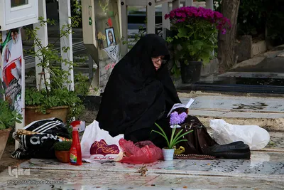 آخرین پنجشنبه سال در گلزار شهدا