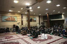 مراسم بزرگداشت مرجع فقید شیعه، مرحوم آیت‌الله‌العظمی صافی‌گلپایگانی(ره) در رسولیه دین و دانش حکیمیه