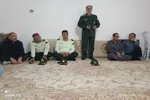دیدار اعضای جهاد دانشگاهی لرستان با خانواده شهید طولابی