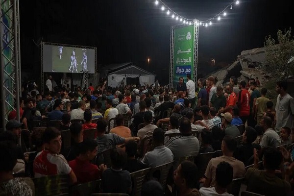 Kegembiraan Penduduk Gaza Terhadap Kejohanan Sepanyol dalam Piala Dunia Kegembiraan Penduduk Gaza Terhadap Kejohanan Sepanyol dalam Piala Dunia
