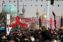 مراسم عزاداری شهادت امام رضا (ع) در مشهد مقدس
