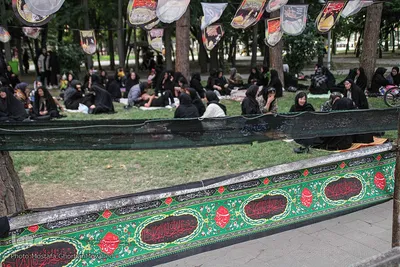 مراسم روضه‌خوانی دهه اول محرم در اهر