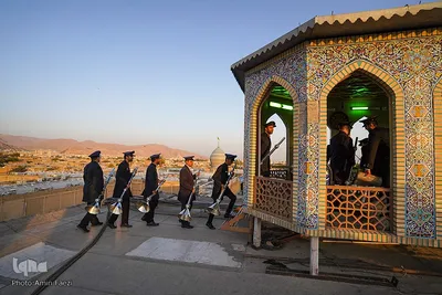 حرم مطهر شاهچراغ(ع) غرق شادی میلاد پیامبر مهربانی‌ها‎