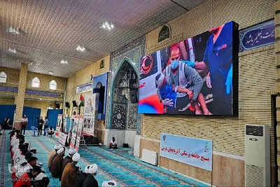 تجمع بزرگ مرهم برای غزه در آذربایجان غربی‎