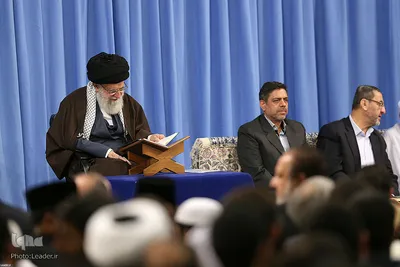 دیدار شرکت‌کنندگان در سی‌وپنجمین دوره مسابقات بین‌المللی قرآن با رهبر انقلاب