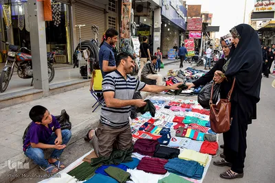 بازار شب عید در اهواز 