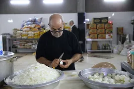 اطعام زوار اربعین حسینی