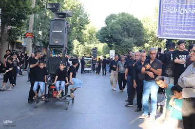 اجتماع هیئات مذهبی شهرستان ملایر به مناسبت  تاسوعای حسینی