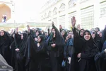 مراسم تشییع شهیدان «مهدی زیبا» و «اسماعیل نادی»