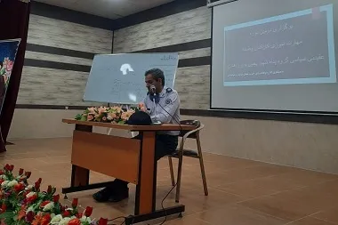 دوره آموزش علوم قرآنی در پایگاه پدافند هوایی زاهدان برگزار شد