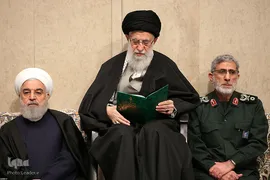 مراسم بزرگداشت سردار شهید حاج قاسم سلیمانی  در حسینیه امام خمینی(ره)