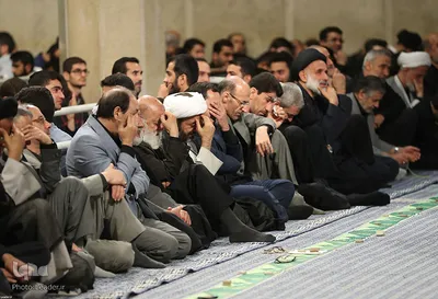 مراسم سوگواری سالروز شهادت امیرالمؤمنین در حسینیه امام خمینی