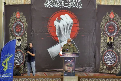 مراسم گرامیداشت نخستین سالگرد شهادت سردار سرلشکر پاسدار غلامحسین غیب‌پرور در شیراز