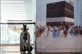 آئین بدرقه اولین کاروان حج تمتع ۱۳۹۸