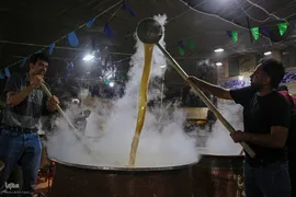 پخت سمنو در شیراز‎