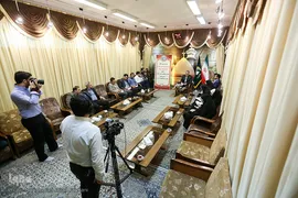 نشست خبری معاون فرهنگی آستان حضرت عبدالعظیم حسنی (س)